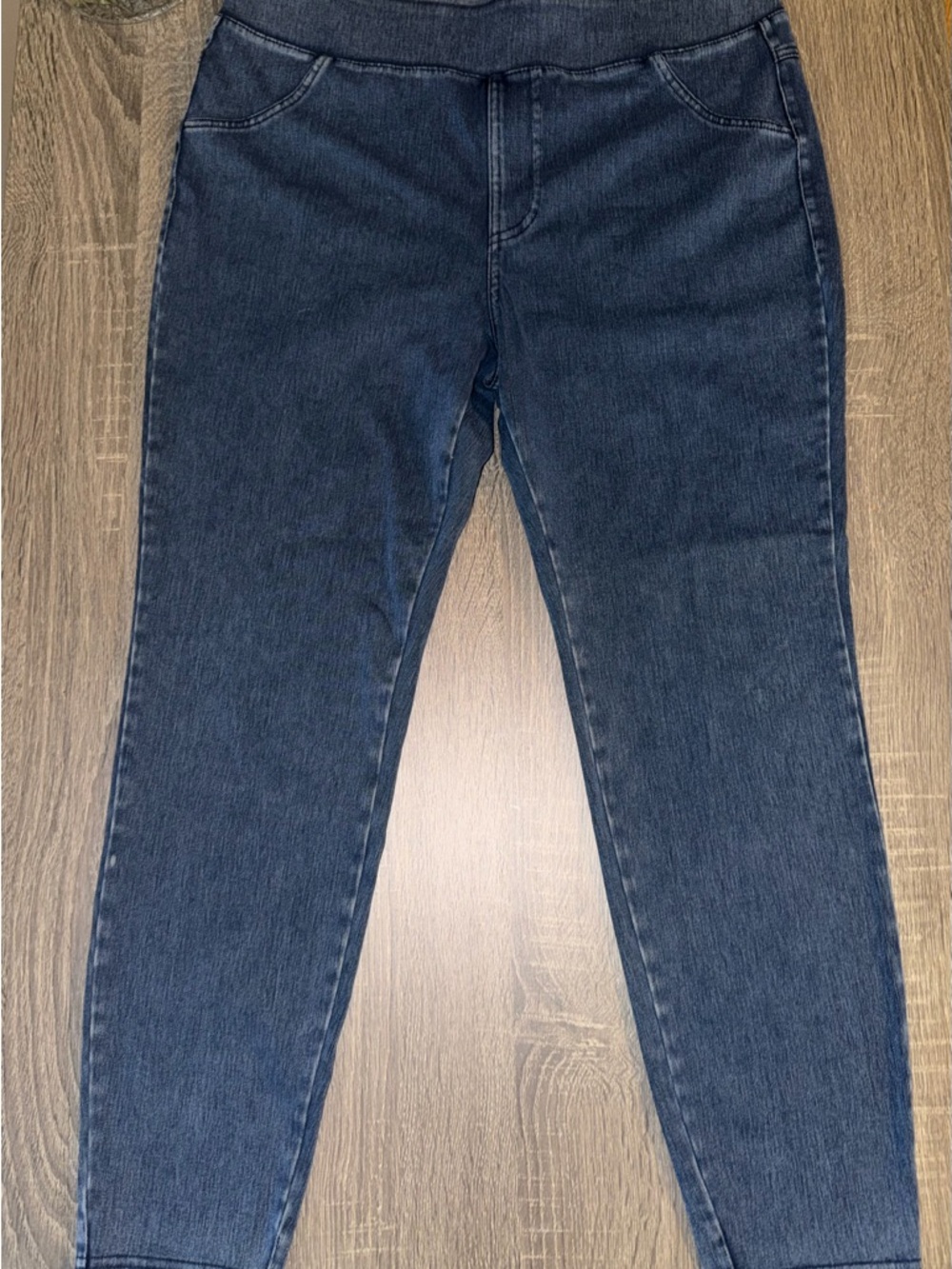 Women's Halara Dark Wash Stretch Pull-On Jeans
